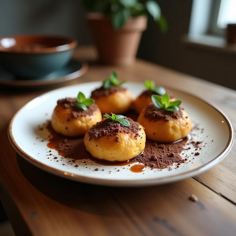 Trufas de Queso de Anacardos y Cúrcuma con Cobertura de Cacao: Postre Vegano y Antiinflamatorio