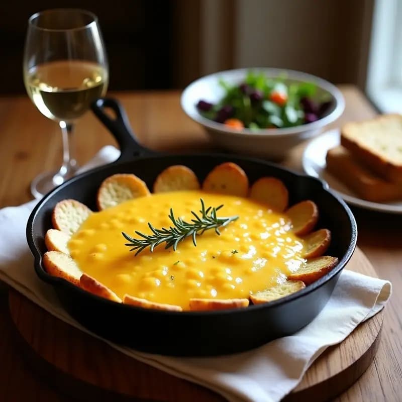 Truffade del Cantal con Patatas y Queso Cantalet: Receta Francesa Tradicional en Sartén