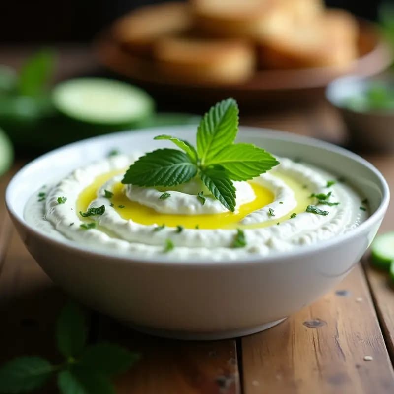 Tzatziki Griego con Pepino y Ajo: Dip Fresco y Cremoso en 10 Minutos