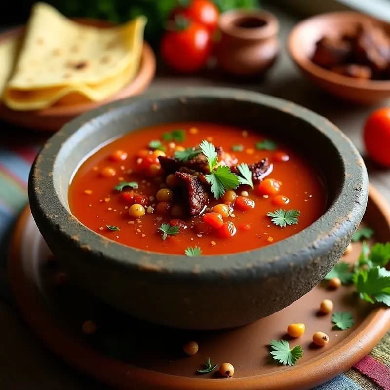 Tzum de Jitomate y Chile de Árbol: Salsa Mexicana en 10 Minutos para Tacos y Carnitas
