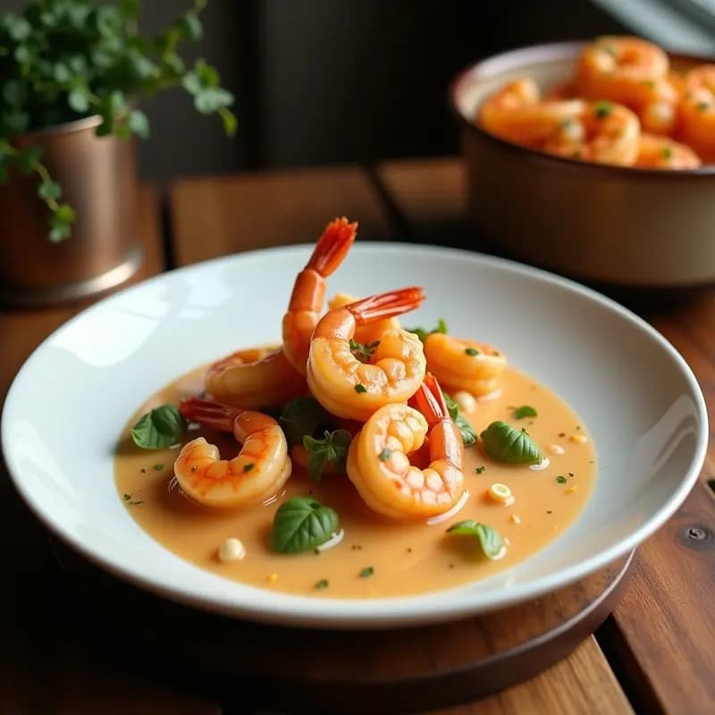 Vatapá de Camarones con Leche de Coco y Maní: Receta Brasilera Cremosa y Picante