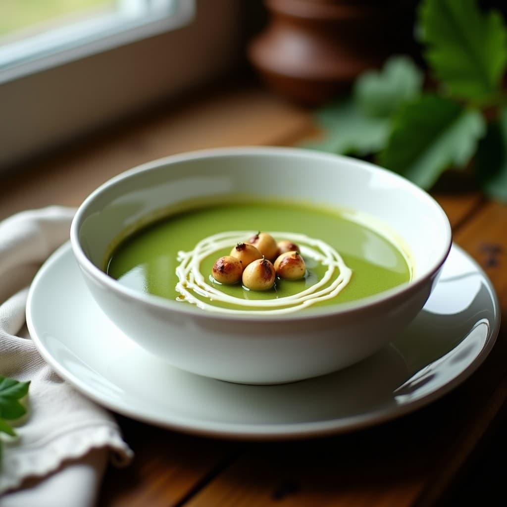 Velouté de Espinacas y Champiñones Vegano: Receta Cremosa y Sin Lácteos en 25 Minutos