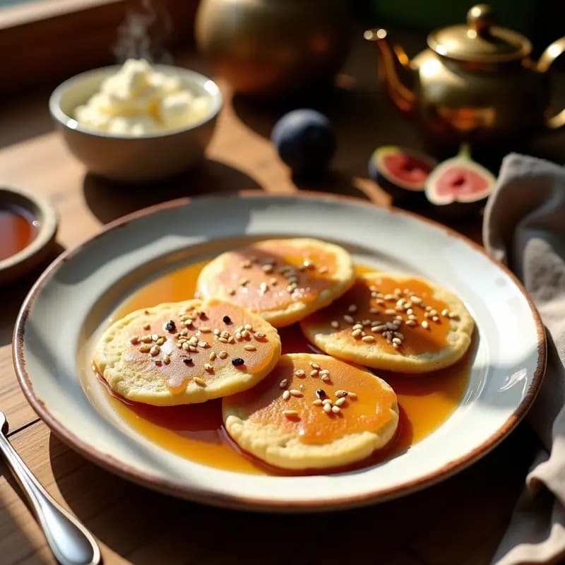 Wareqi Sineeya Somalí: Panqueques Dulces con Queso y Miel para Desayuno