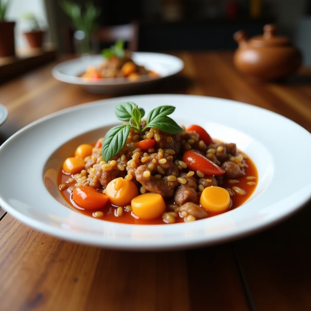 Wok de Coliflor y Carne de Res con Salsa de Ostras: Receta China Rápida en 15 Minutos