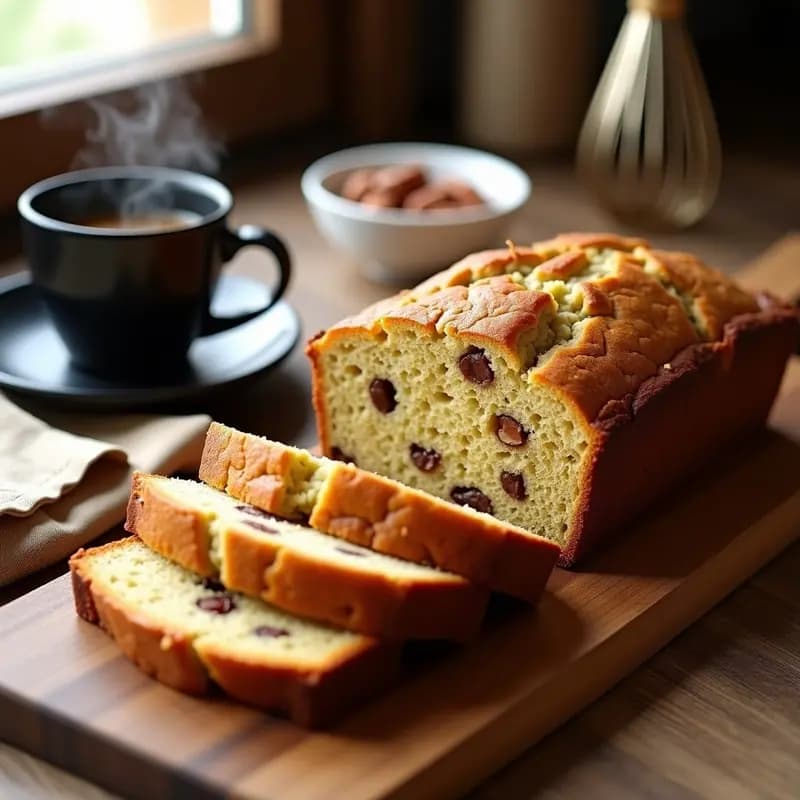 Zucchini Bread con Nueces y Canela: Pan Dulce Americano Sin Azúcar