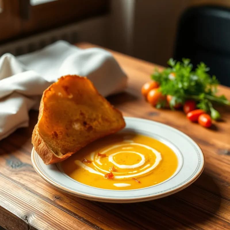 Sopa de Ajo (Sopa Castellana)
