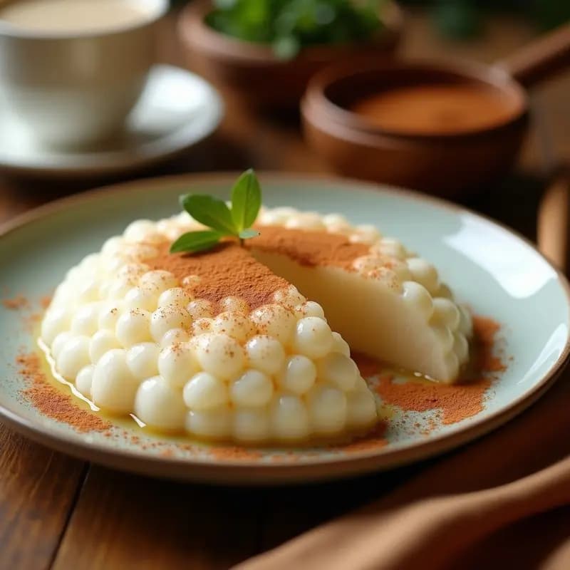 Açuá de Tapioca con Coco y Canela: Desayuno Brasileño Sin Gluten y Energético