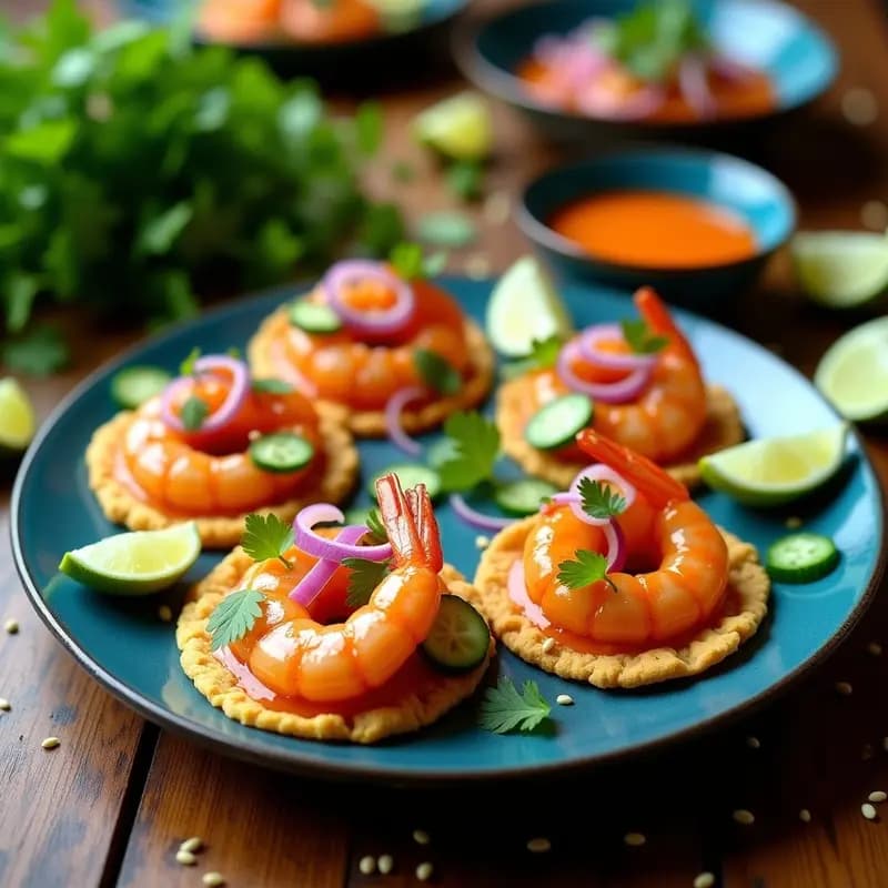Aguachile de Camarones con Maracuyá: Receta Mexicana Picante y Cítrica en 15 Minutos