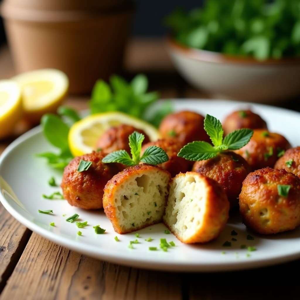 Albóndigas de Pavo y Calabacín al Limón: Receta Keto en Sartén Antiadherente