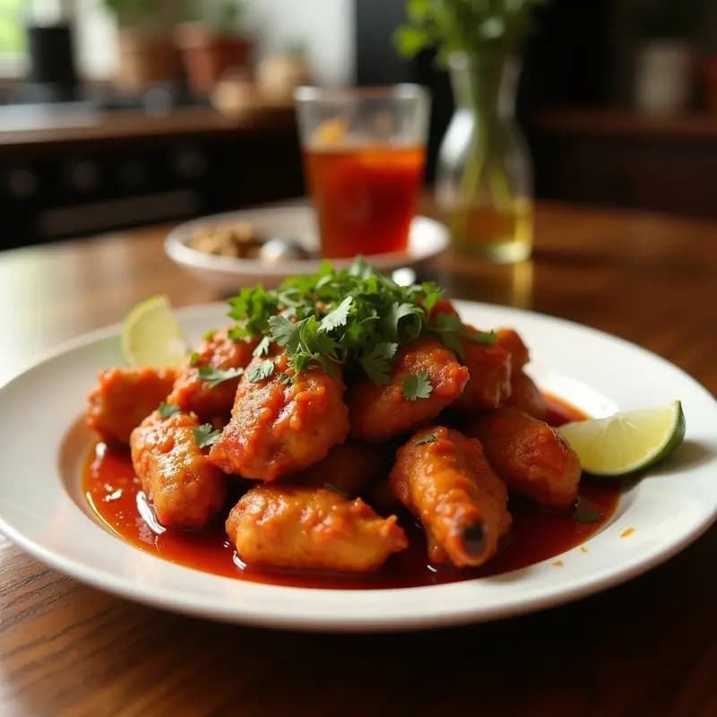 Alitas de Pollo Crujientes con Salsa Barbacoa Casera: Receta Fácil en 30 Minutos