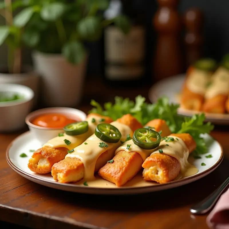 Alitas de Pollo Rellenas de Queso Crema y Jalapeños: Explosión de Sabores Picantes y Cremosos