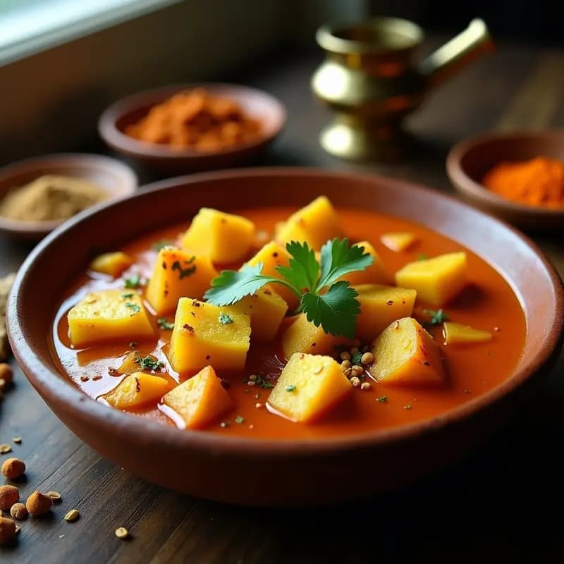 Aloo Gobi Indio con Patatas y Coliflor al Curry: Receta Vegana y Económica