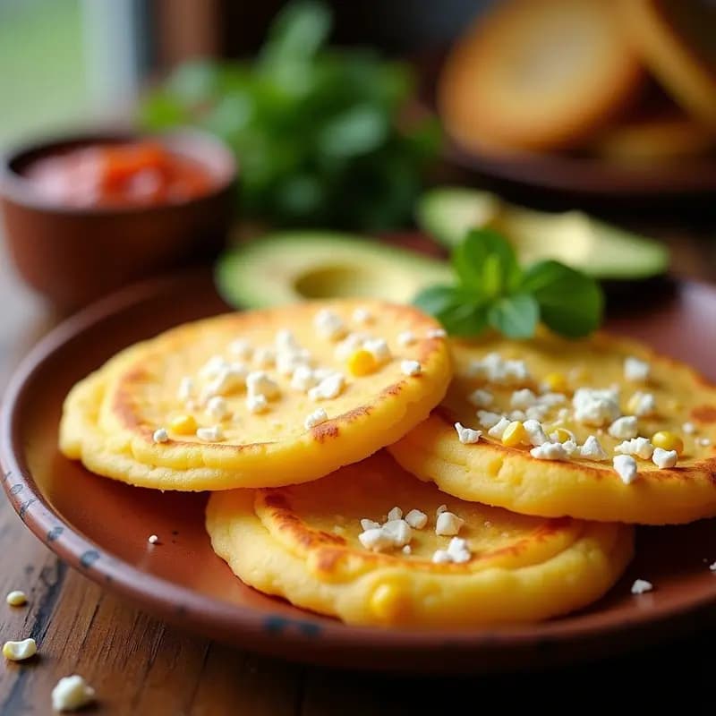 Arepas de Queso y Choclo: Receta Venezolana Tradicional para Desayunar o Cenar