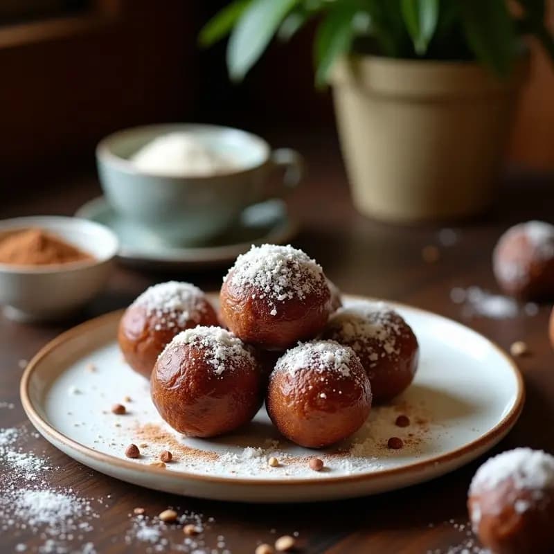 BCollectors de Dátiles y Coco con Cacao Crudo: Snack Energético Sin Horno en 10 Minutos
