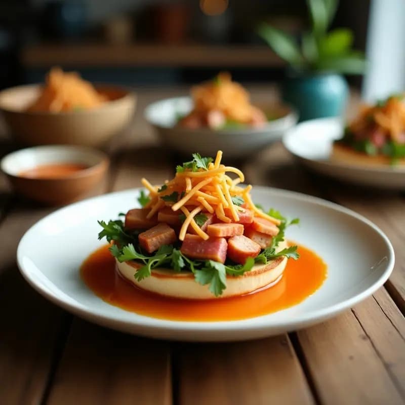 Banh Mi Bowl con Cerdo Asado y Encurtidos de Zanahoria: Receta Vieta Sin Pan en 30 Minutos