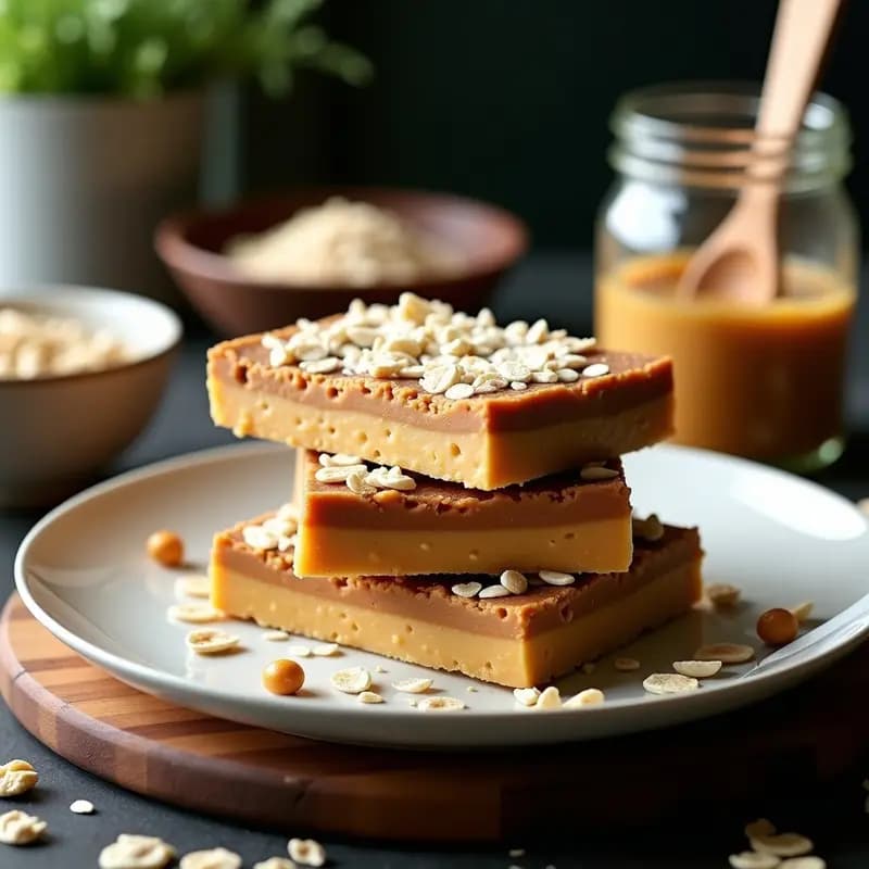 Barritas de Proteína de Cacahuete y Semillas de Lino: Snack Vegano para el Gimnasio