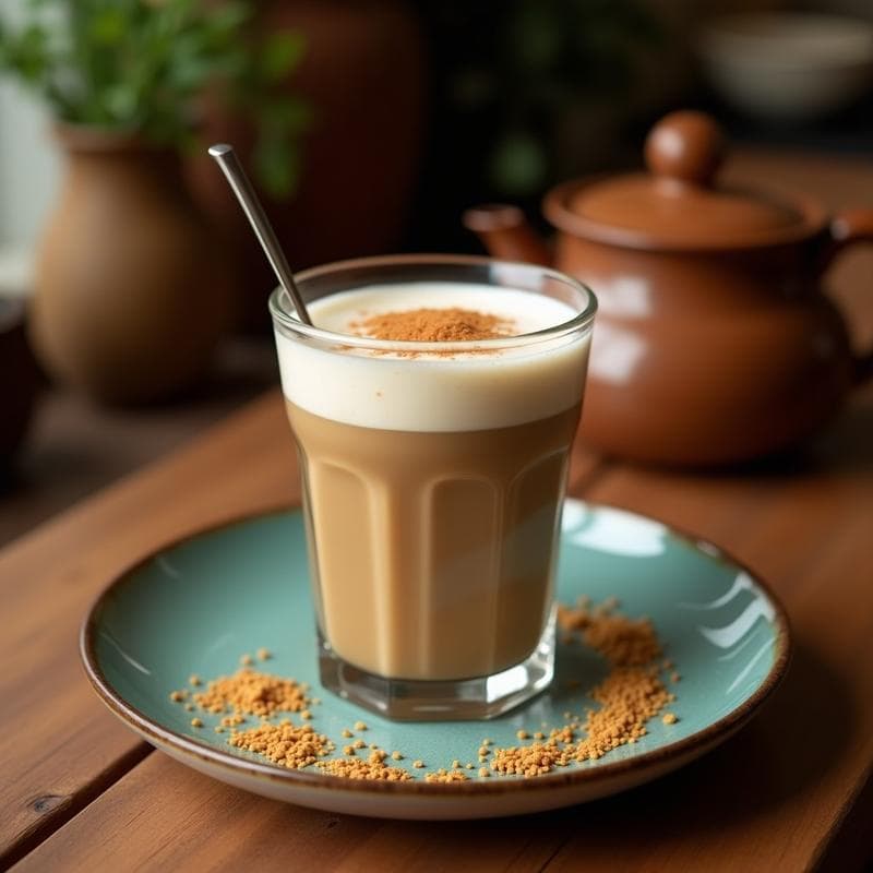 Batido de Café y Cardamomo con Leche de Coco: Bebida Keto Energizante en 5 Minutos