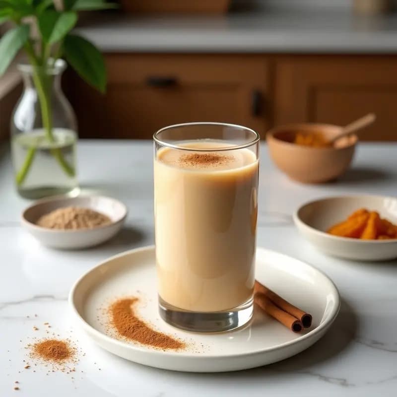 Batido de Chía y Tamarindo con Leche de Sésamo: Bebida Ayurvédica Energética Sin Azúcar