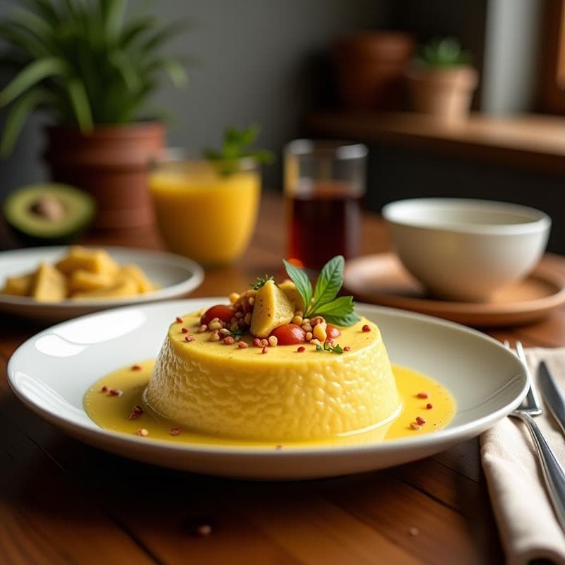 Batido de Cúrcuma y Anana con Semillas de Chía: Bebida Antiinflamatoria y Vegana