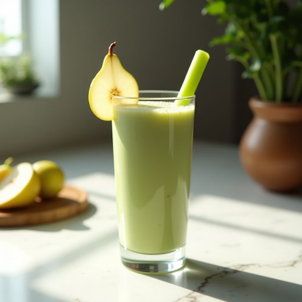 Batido de Espárrago Blanco y Pera: Bebida Detox y Diurética en 7 Minutos