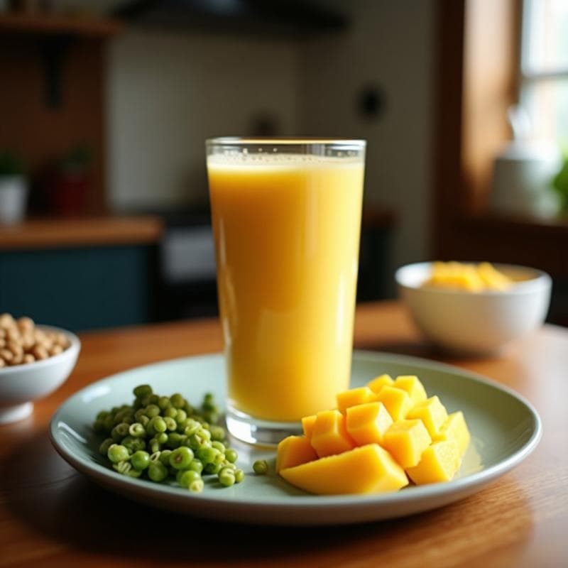 Batido de Mango y Chía con Leche de Coco: Bebida Detox y Energizante para el Verano