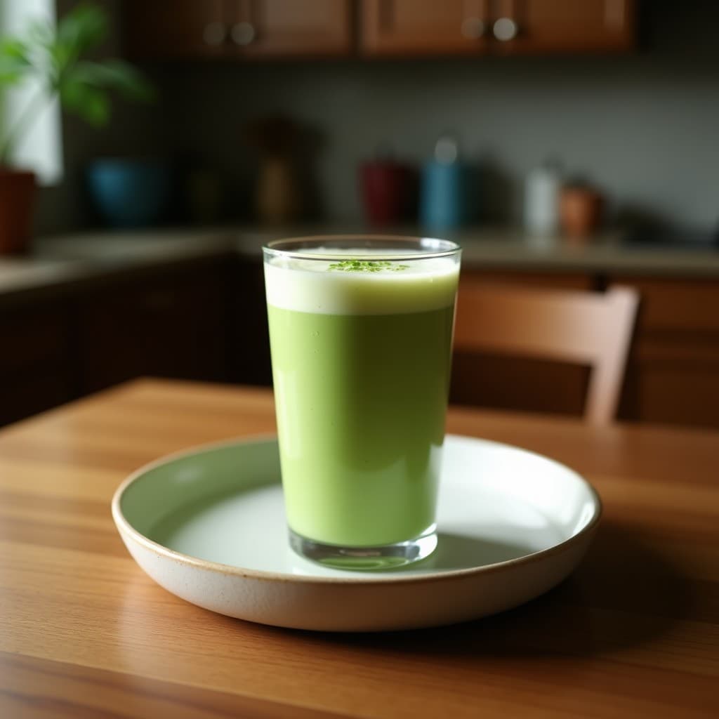 Batido de Matcha y Coco con Chía: Bebida Energética Keto Sin Azúcar