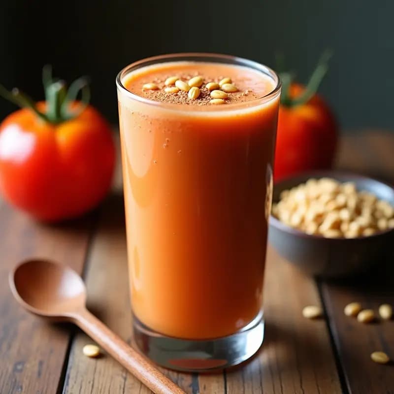 Batido de Tamarillo y Avena con Semillas de Kiwicha: Bebida Andina Energética