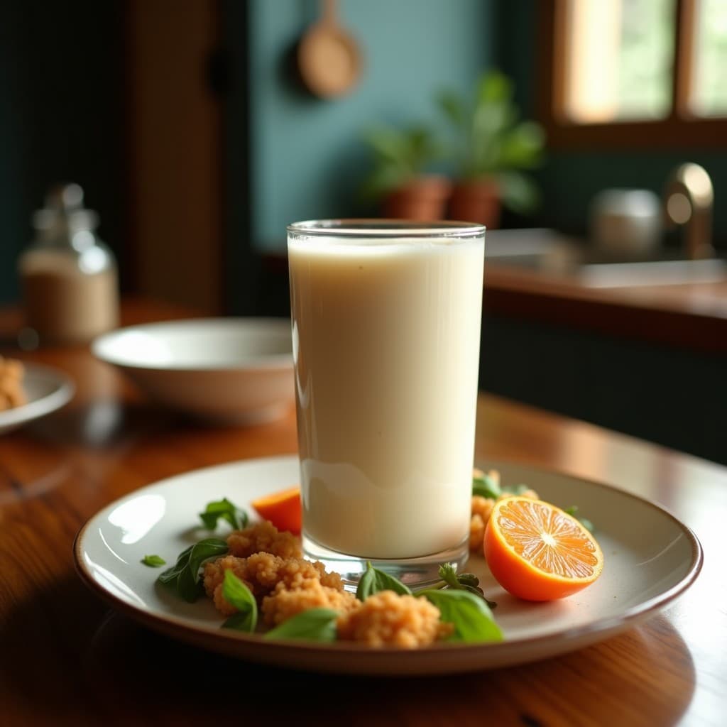 Batido de Tamarindo y Jengibre con Leche de Coco: Bebida Tailandesa Desintoxicante