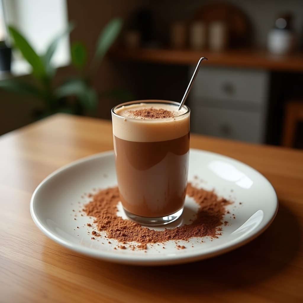 Bebida de Avena y Cacao con Especias de Cardamomo: Café Alternativo Energético