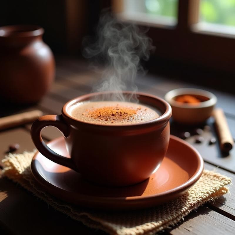 Bebida de Cacao Puro con Canela y Chile: Receta Azteca Energizante y Alta en Magnesio