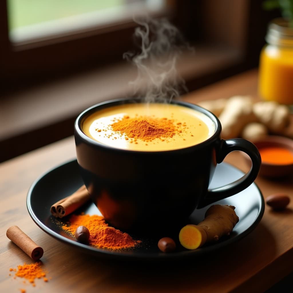 Bebida de Café con Cúrcuma y Pimienta de Cayena: Receta Detox y Quema Grasa para el Desayuno