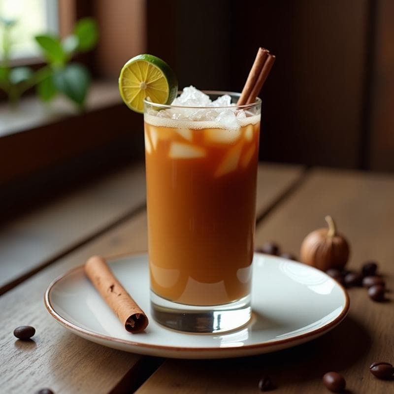 Bebida de Café con Especias y Cardamomo: Receta Árabe Tradicional Fría