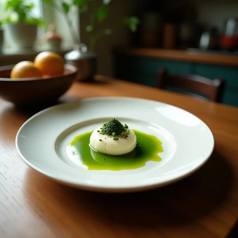 Bebida de Agua de Coco y Spirulina con Jengibre: Tónico Detox Caribeño en 5 Minutos