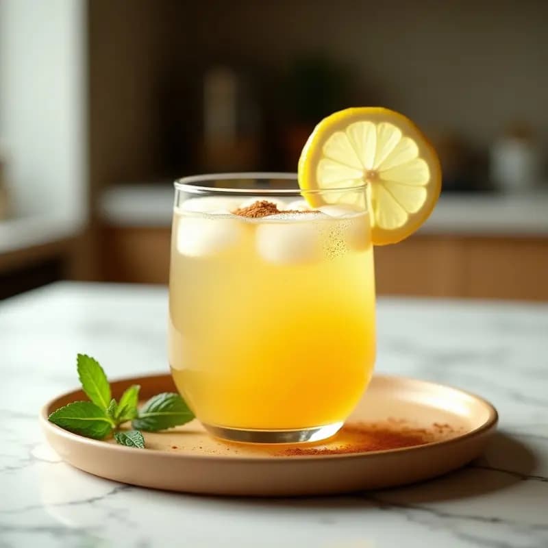 Bebida de Jengibre y Péptidos de Colágeno: Tónico Antiinflamatorio Keto para Articulaciones