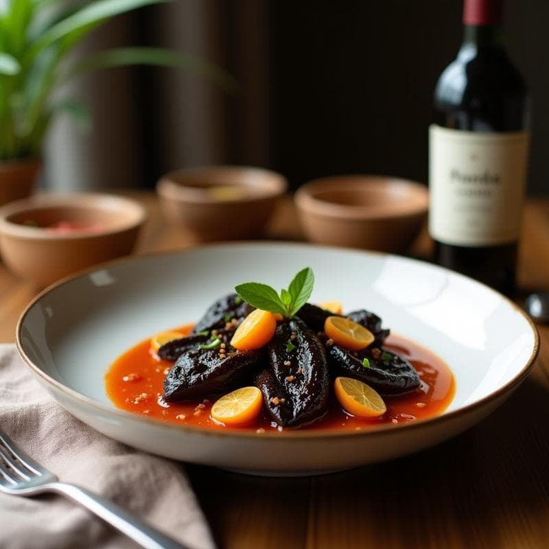 Berenjenas en Escabeche con Ajo Negro y Pimentón de la Vera: Tapa Española Vegana en 15 Minutos