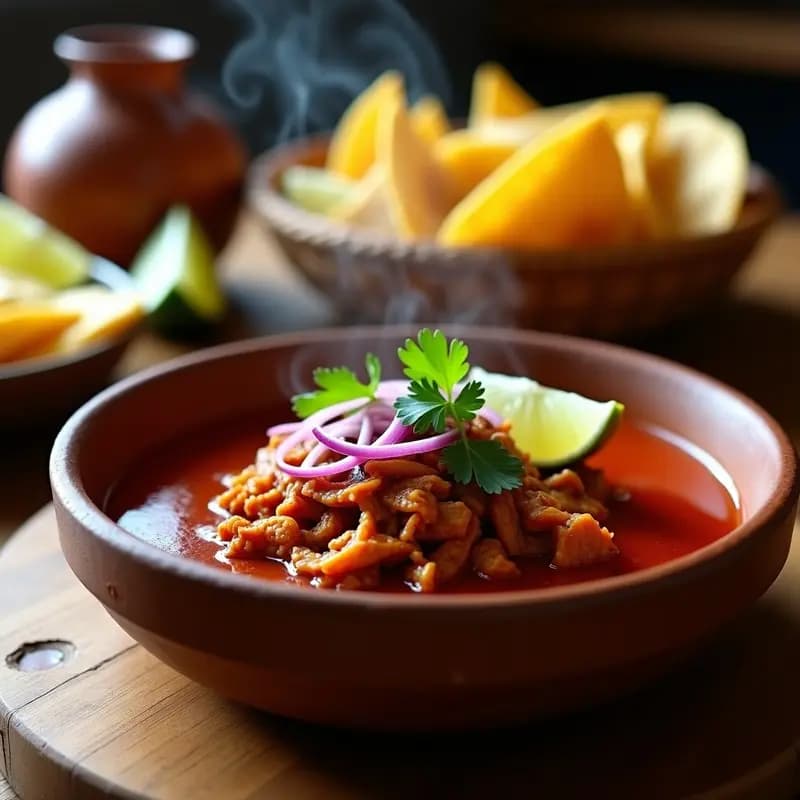 Birria de Jackfruit con Consommé: Receta Mexicana Vegana en Olla Lenta con Toque Tradicional