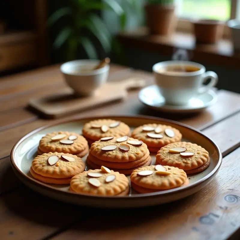 Biscoff de Harina de Teff y Miel de Agave: Galletas Etíopes Sin Gluten para el Café