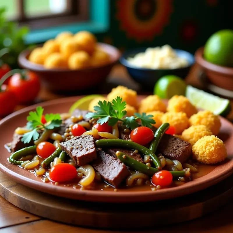 Bistec a la Mexicana con Rajas y Nuggets de Elote: Receta Casera y Sabrosa