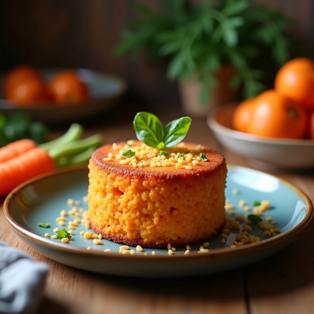 Bizcocho de Zanahoria y Coco en Airfryer: Receta Sin Harina y Alta en Fibra