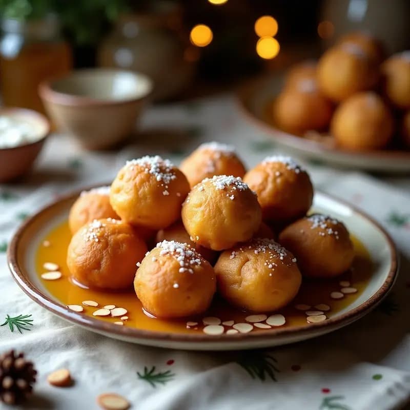 Bolas de Fraile con Miel y Almendras: Dulce Navideño Extremeño Fácil y Rápido