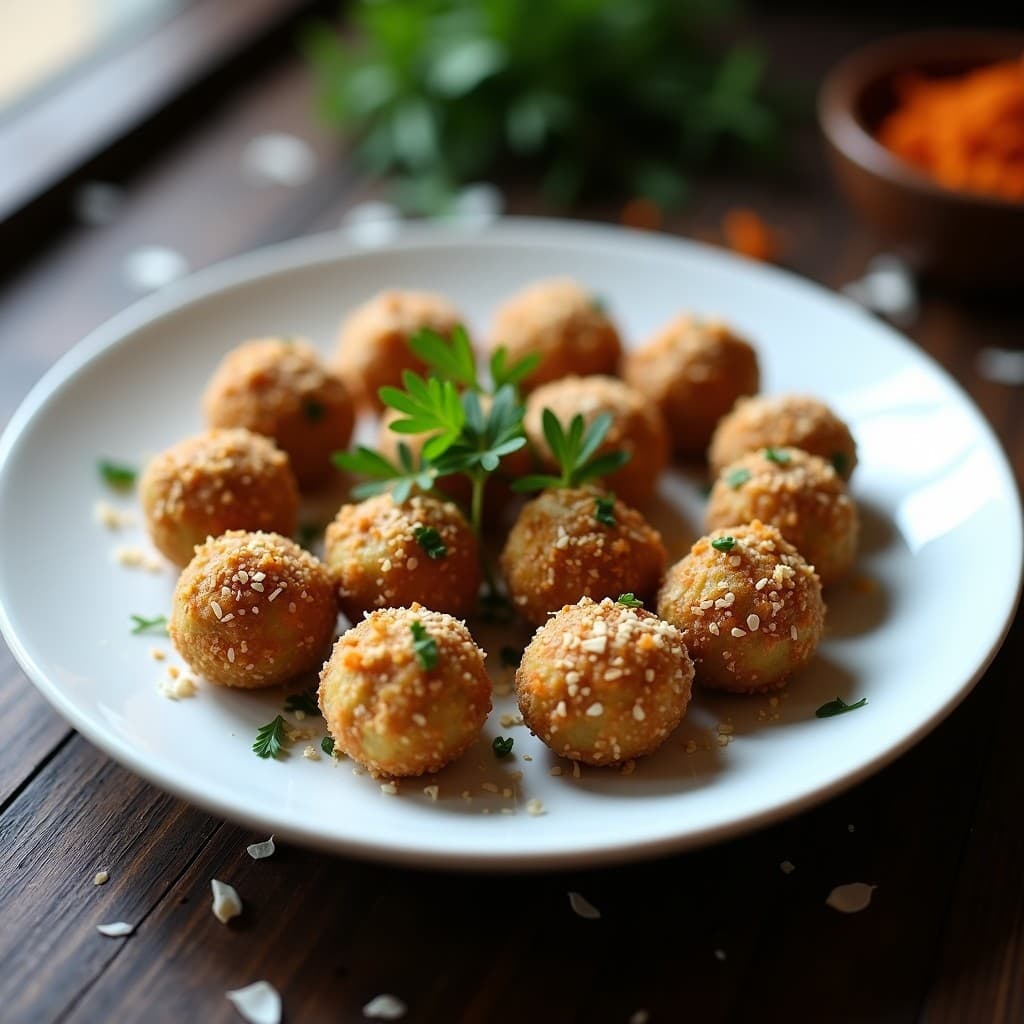 Bolitas de Dátiles y Alcachofa con Especias Ras el Hanout: Aperitivo Árabe Sin Gluten