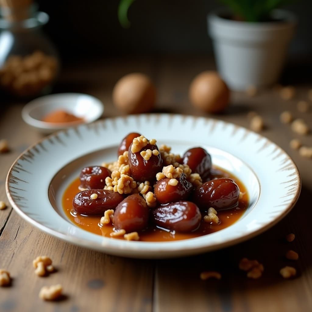 Bolitas de Dátiles y Nueces con Cacao y Coco: Postre Crudivegano Sin Azúcar en 10 Minutos