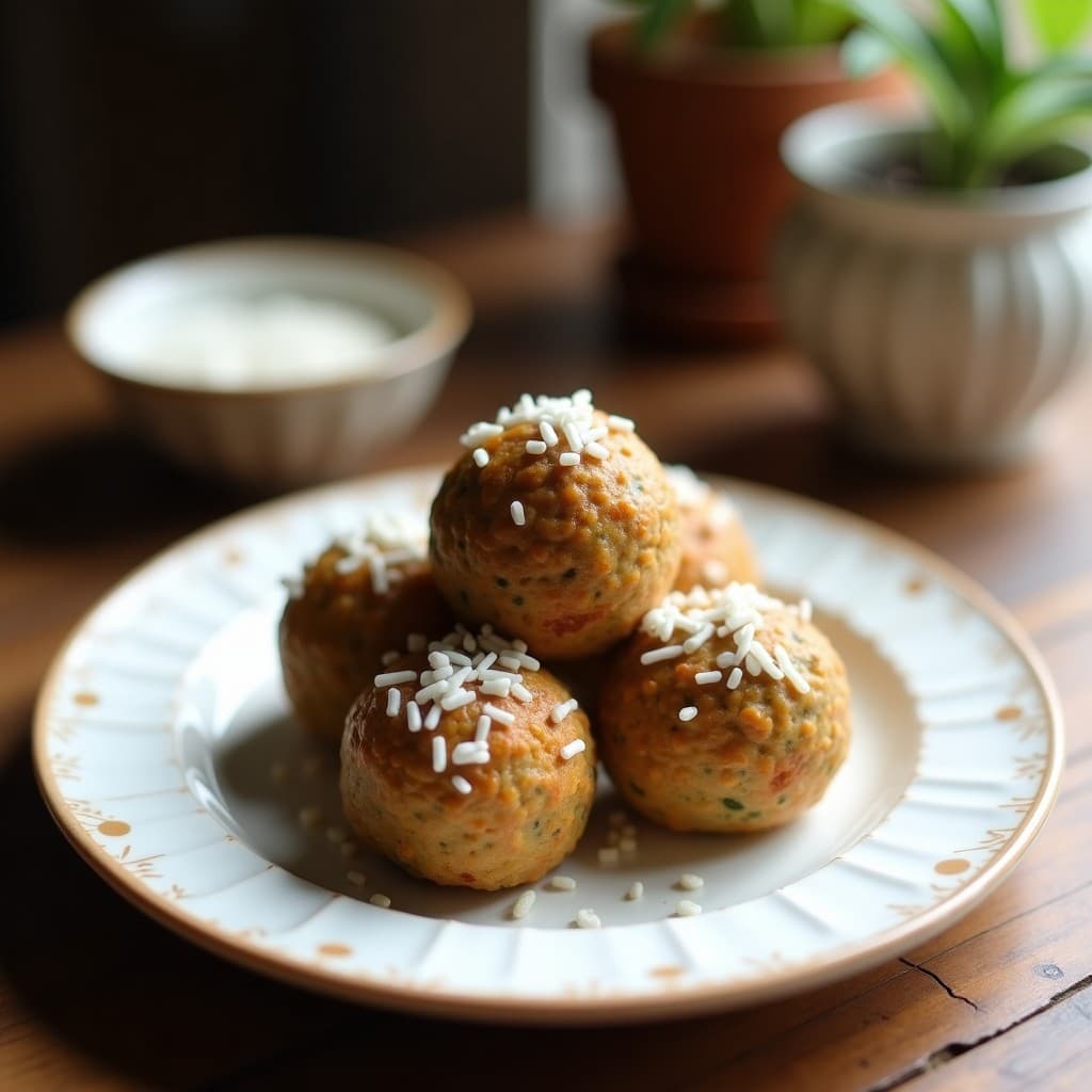 Bolitas de Energy de semillas de Cáñamo y Coco: Snack Proteico Sin Horno