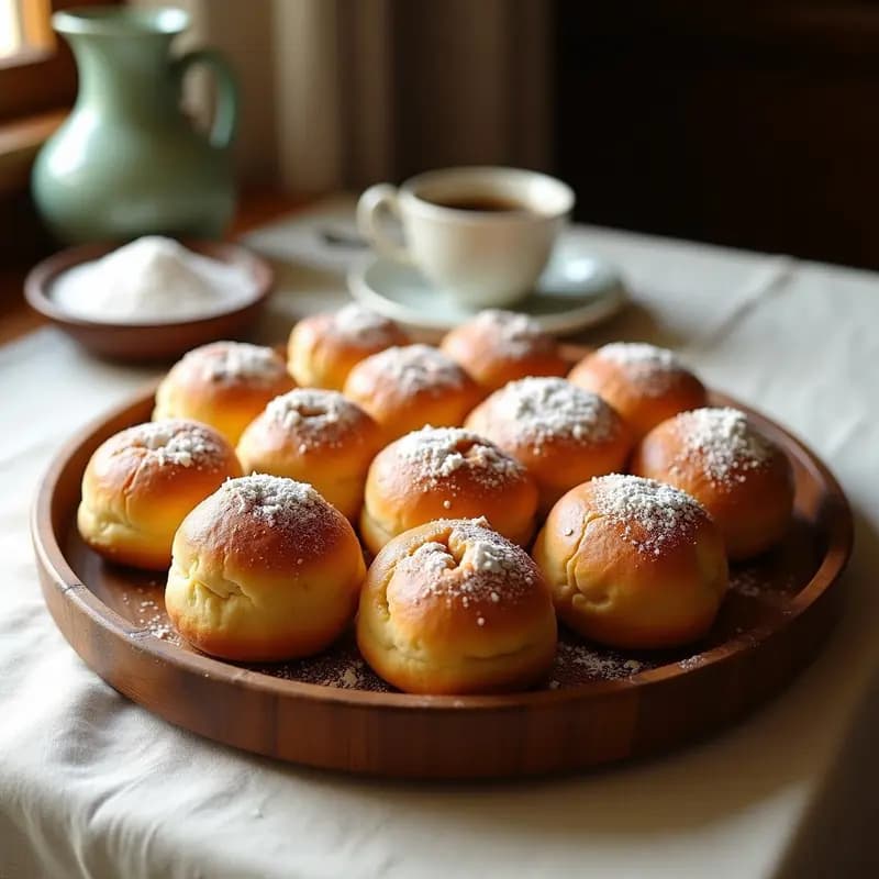 Bollos de Manteca con Azúcar Glass: Receta de Repostería Tradicional Environ