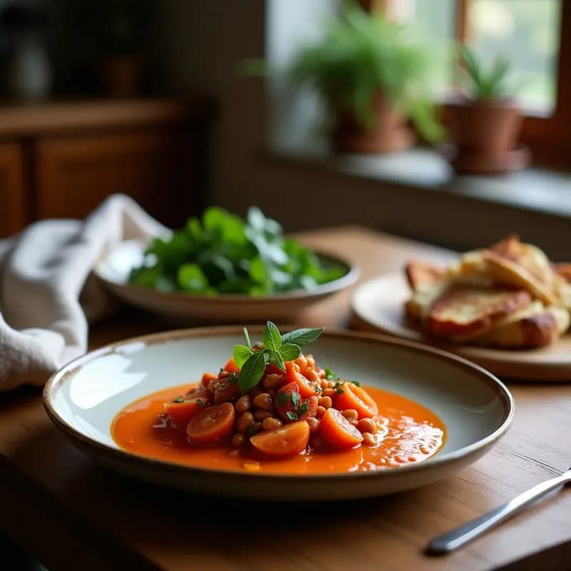 Borsch Vegano con Remolacha y Tempeh: Receta Ucraniana Sin Carne