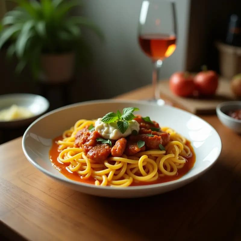 Bowl de Fonió con Pollo al Moambé y Plátano Macho: Receta de Guinea Ecuatorial en Olla Exprés
