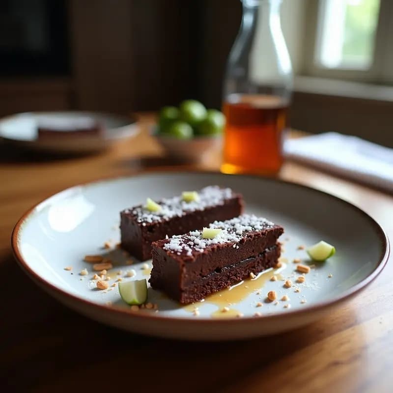 Brigadeiro de Chocolate y Coco: Dulce Brasilero Sin Azúcar con Endulzante Natural