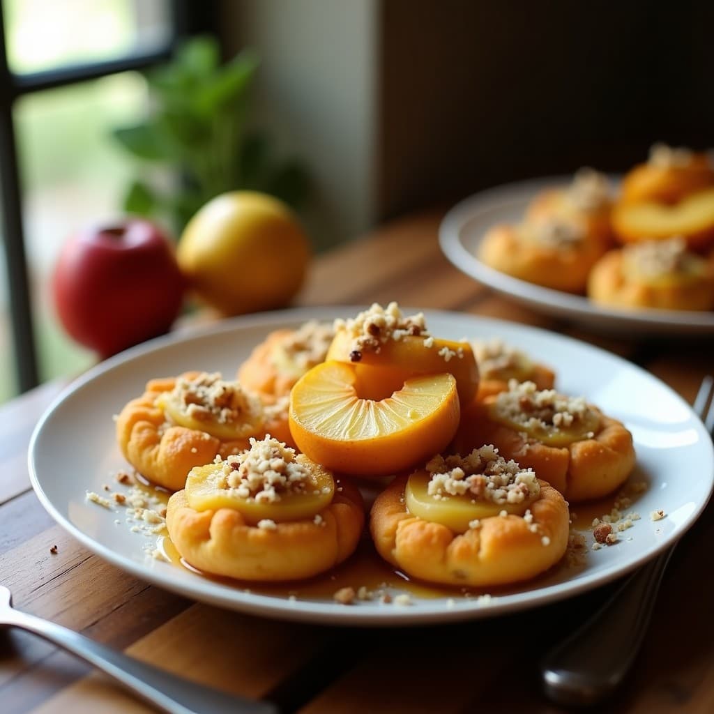 Brochetas de Manzana y Queso Brie con Miel y Nueces: Postre Dulce-Salado en 10 Minutos