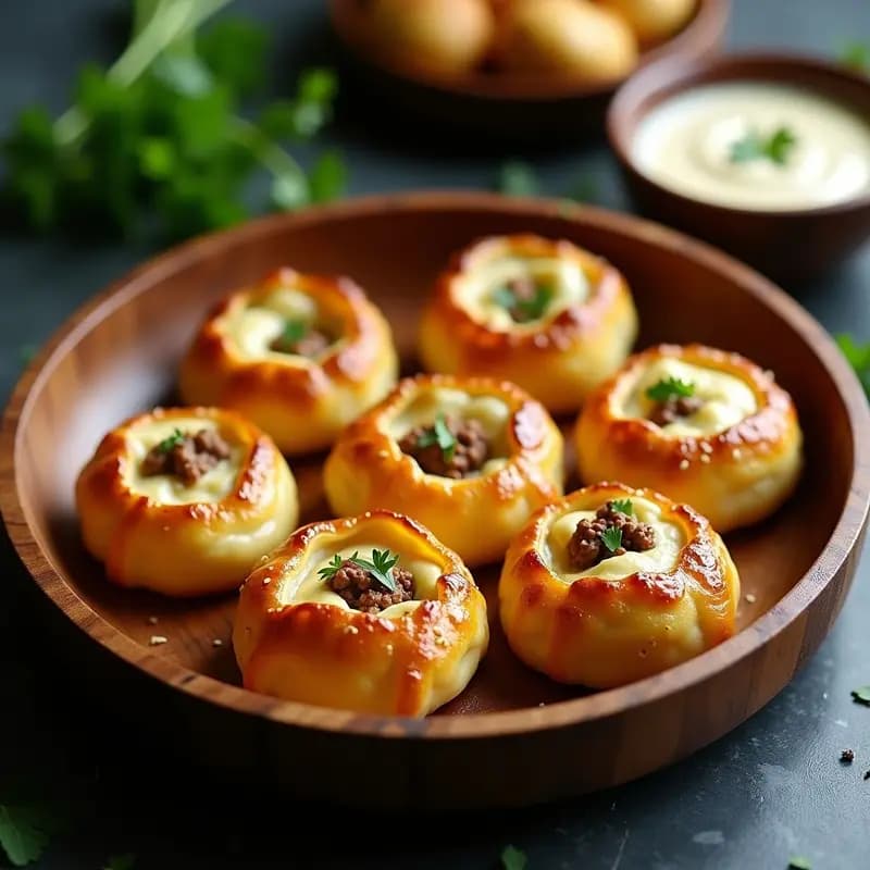 Búcaros de Maíz Rellenos de Carne Molida y Queso Halloumi: Receta Libanesa en Horno