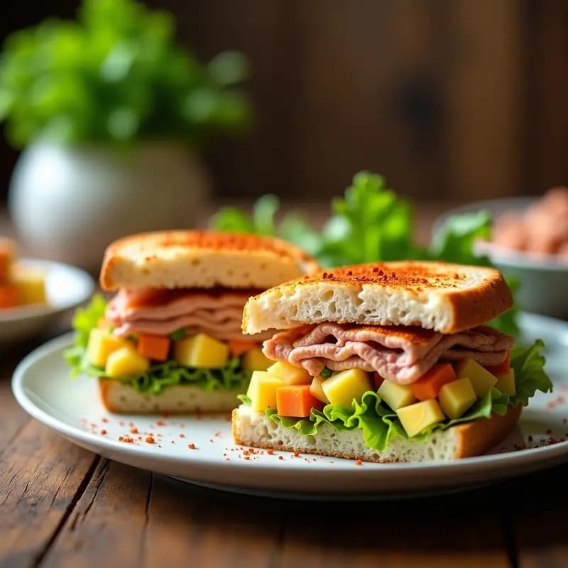 BVAR (Bocadillo Variado de Atún y Ensaladilla): Receta Española Rápida para Tupper